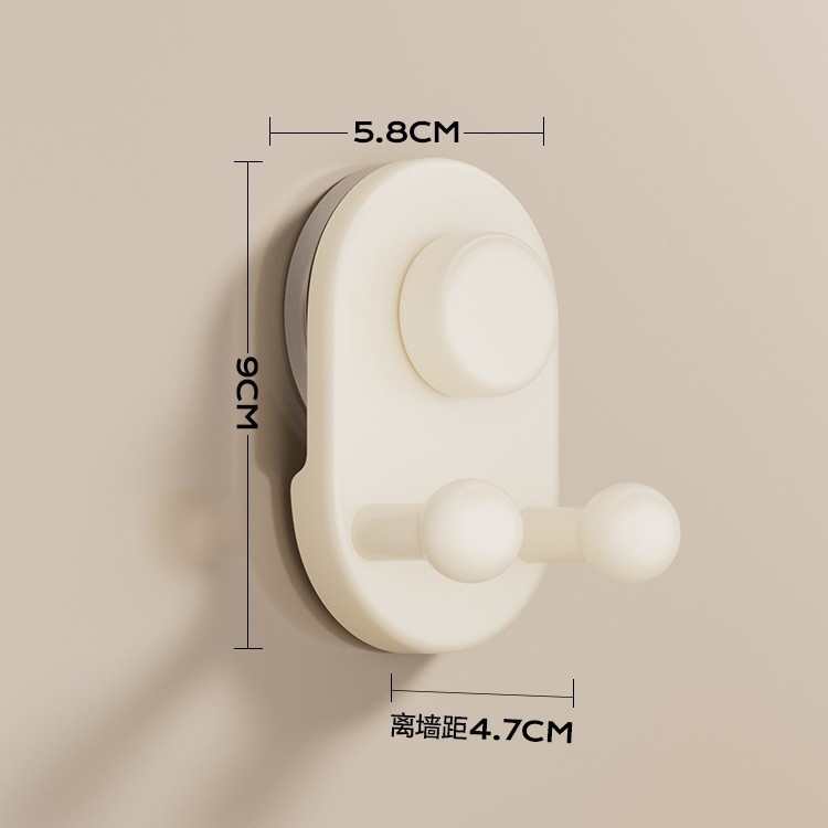 吸盘纸巾双挂钩壁挂式多功能手提抽纸挂架厕所厨房卫生间强力粘钩|undefined