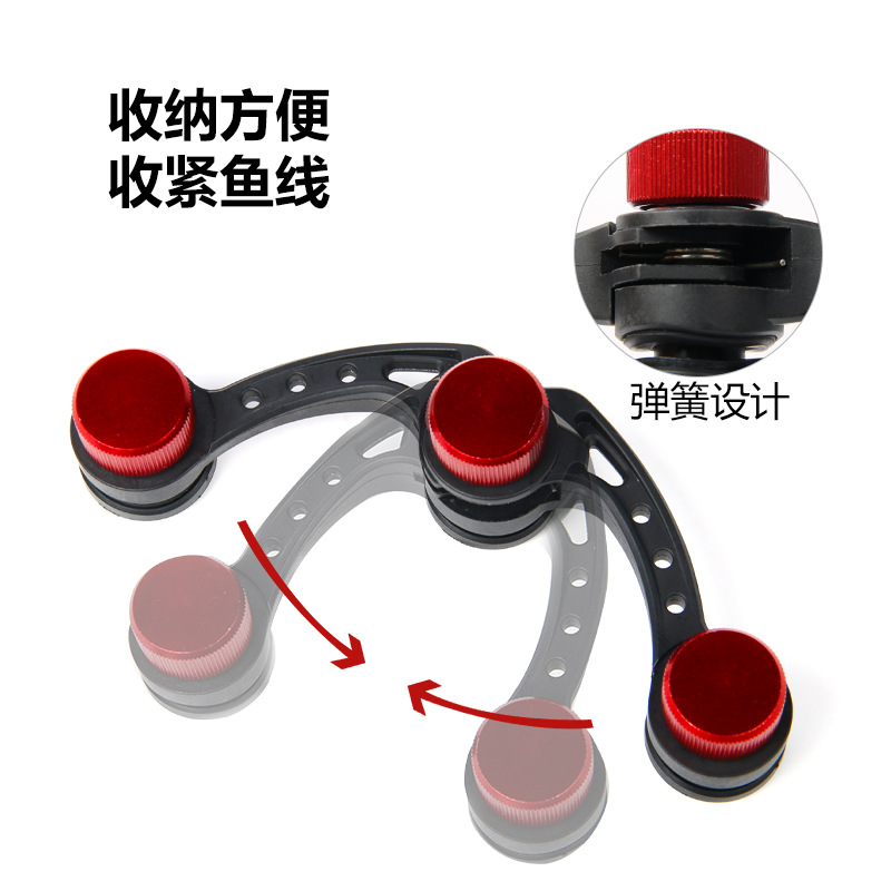 LETOYO manual GT anudado dispositivo FG nudo PR nudo rápido frente Alambre de carbono PE línea Luya línea Dispositivo de encuadernación