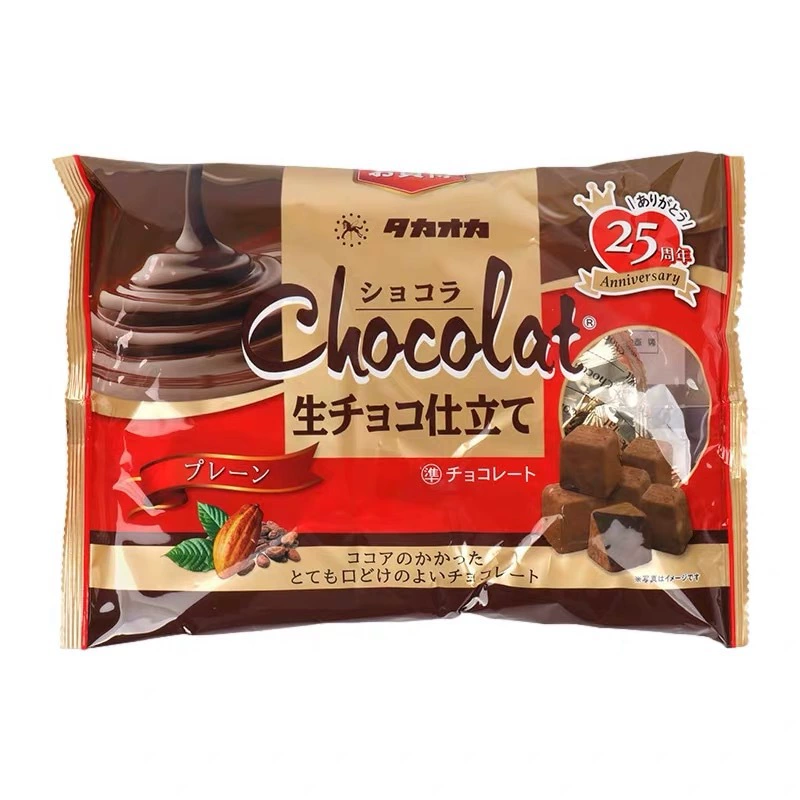 Японский импортированный снек TAKAOKA Takaka Chocolate Takangkang оригинальный карамельный шоколад свадебный сахар шоколад подарок на Новый год