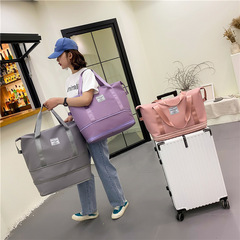 Wholesale Wet and Dry Separation Sports Crossbody Bag Travel Storage Expandable Large Capacity Travel Bag with Custom LOGO