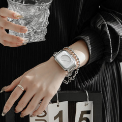 Leona watch female student bracelet Korean version trendy fashion waterproof ladies watch simple quartz watch female watch