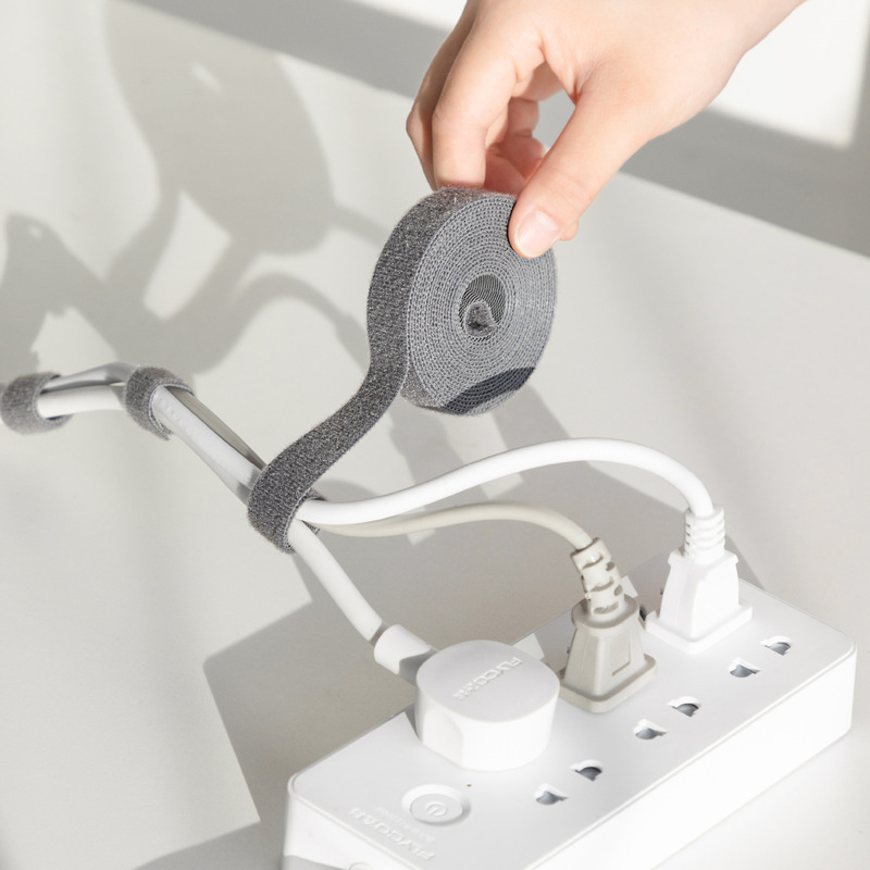 データライン収納神器マジックテープ理線器パソコンケーブル付きデスクトップ電線ケーブル固定バンド|undefined