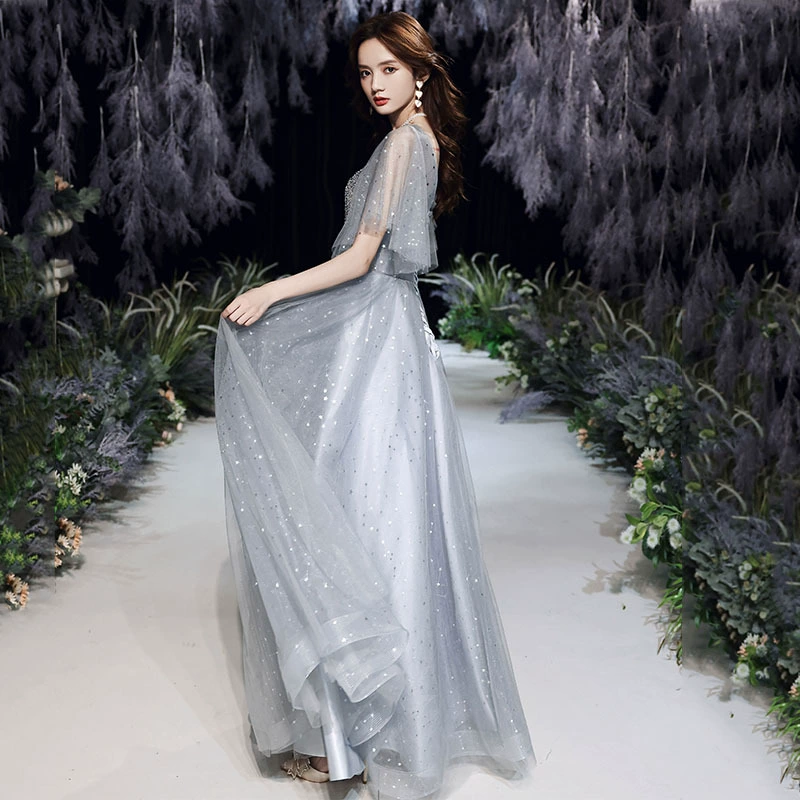 Elite evening dress, high-end, french style