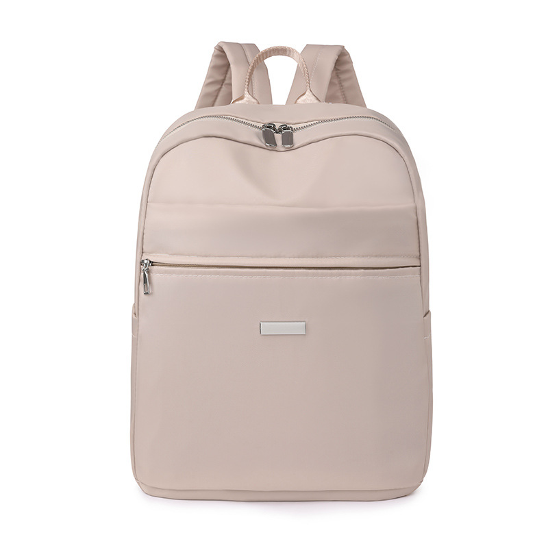 2024 verano nuevo estilo casual damas mochila de nailon simple negocios de gran capacidad mochila para computadora portátil