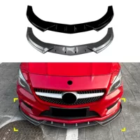 Подходит для Mercedes-Benz CLA Class C117前期2013-15 AMG, интегрированный передний бампер, передний спойлер, модификация переднего спойлера.