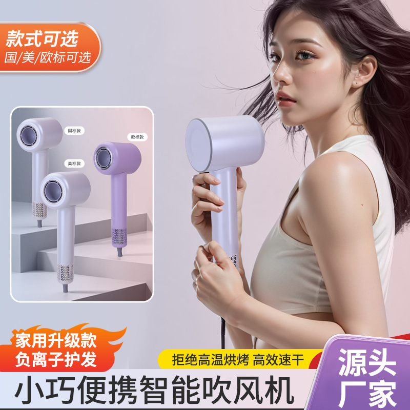国境を越えた新型家庭用ハイパワーブロー筒無風葉速乾ヘアドライヤーマイナスイオン高速ヘアドライヤー|undefined