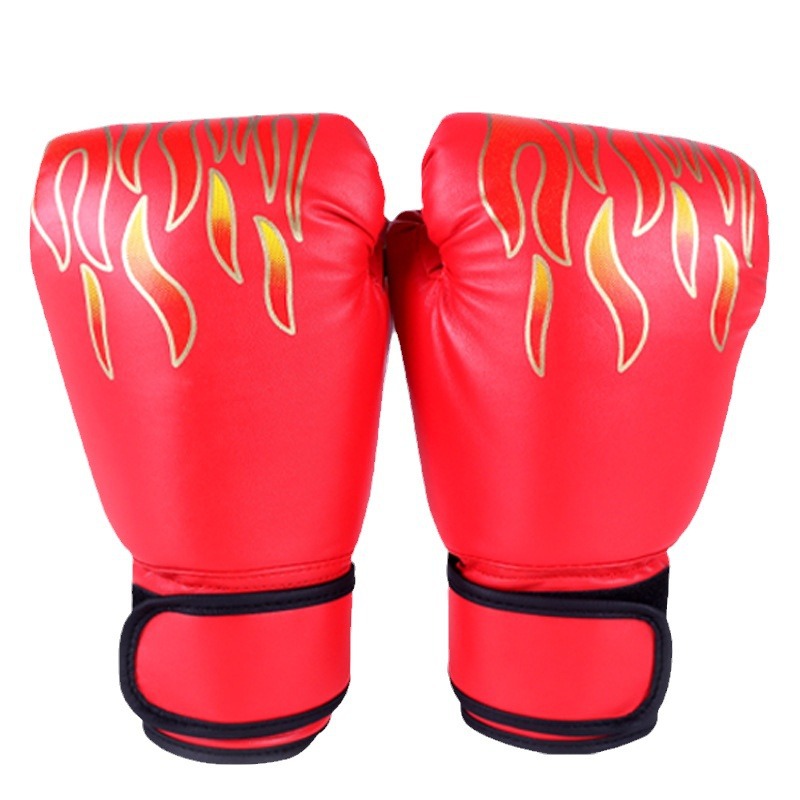 Guantes de boxeo de PU, para adultos y niños, equipo de protección para taekwondo, Sanda y lucha