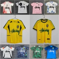 Футболка Stussy Stussy Бразилия Фламенго Италия памятное издание Португалия Интер Милан Испания