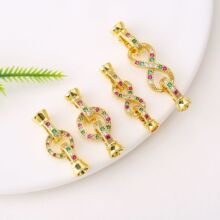 ͭ�ƽ�ǿ��ɫԲ��8������������ͷ����ë��������β��DIY��Ʒ