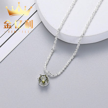 ����S925���y�ʹڷ�ʽ��Ů�p��С���ϙ�G�ʯ����һ�����l�n��