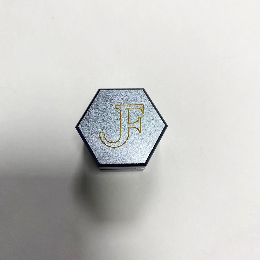 Caja de almacenamiento de chocolate hexagonal de alta calidad de metal W32H25