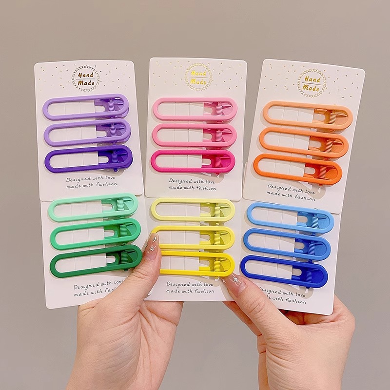 Rosa Linda estrella horquilla lado femenino clip de pelo amor de los niños BB clip de pelo roto horquilla bebé tocado