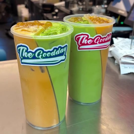 网红加厚情侣双响炮S型分享杯双拼杯果汁冷饮杯一次性注塑奶茶杯