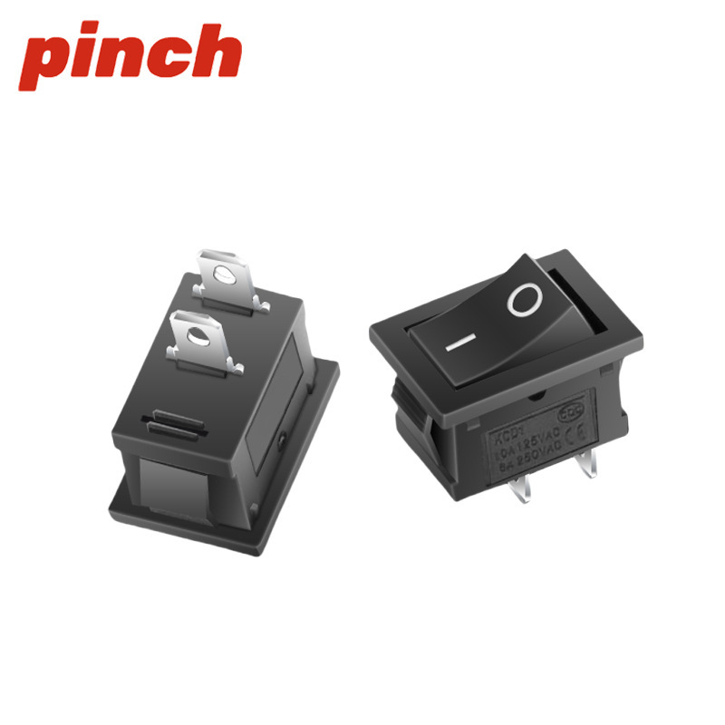 KCD1小型船型スイッチ3a 6a 250v 6足3段234足2段ライト付き浄水器電子船型反り板|undefined