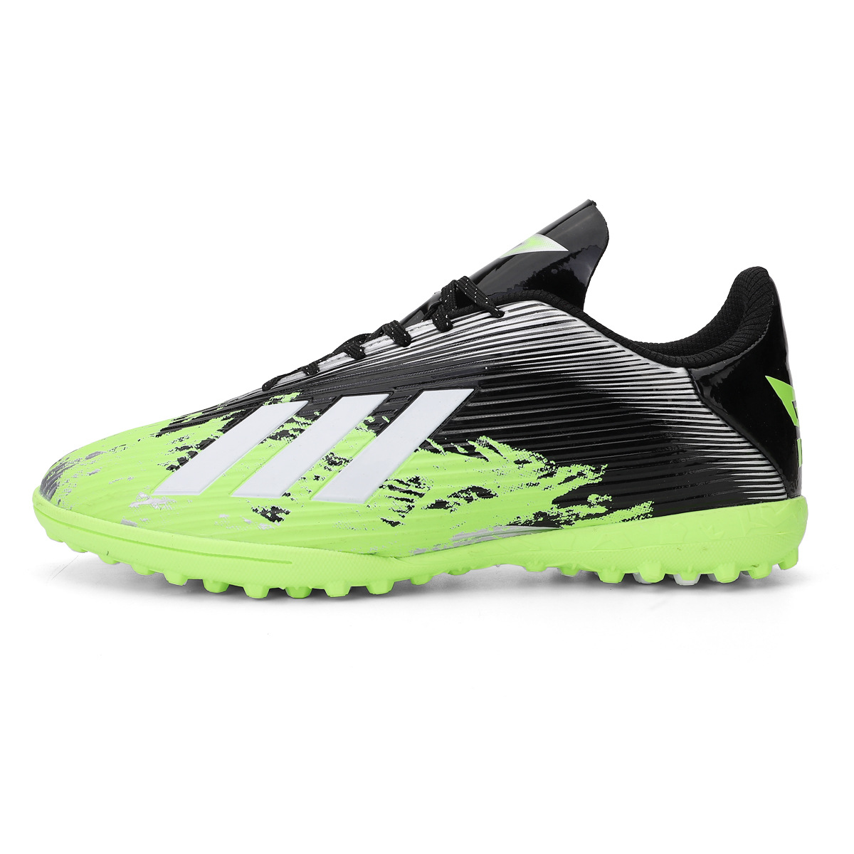 2023 nuevos zapatos de fútbol de los hombres de uñas rotas con cordones TF zapatos de entrenamiento de uñas largas zapatillas de deporte de fútbol de una sola pieza de entrega