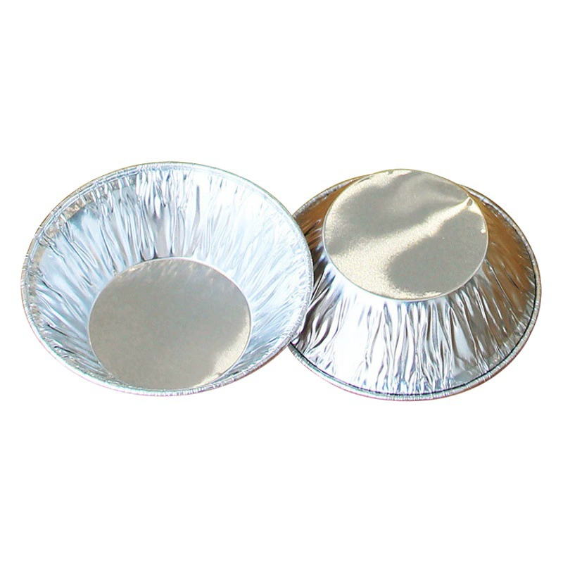 Яичный пирог коробка жестяная бумага одноразовый держатель формы для торта выпечка яичный пирог кожа чашка из алюминиевой фольги фритюрница печь специальная