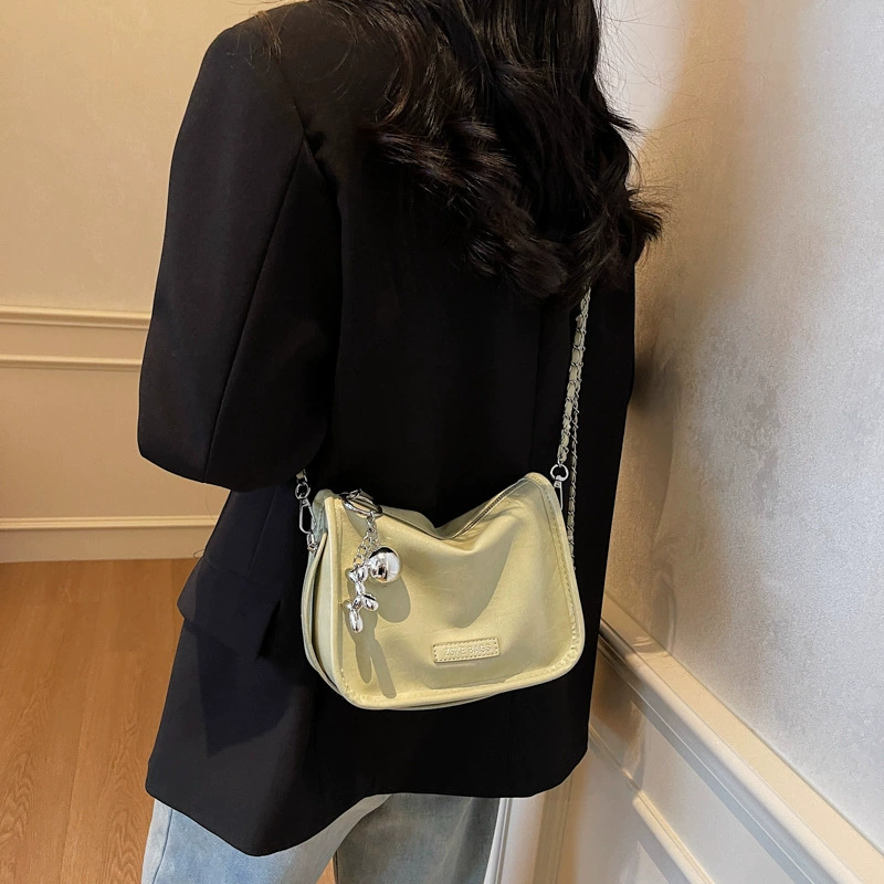 Shoulder bag, handheld small summer retro sophisticated chain