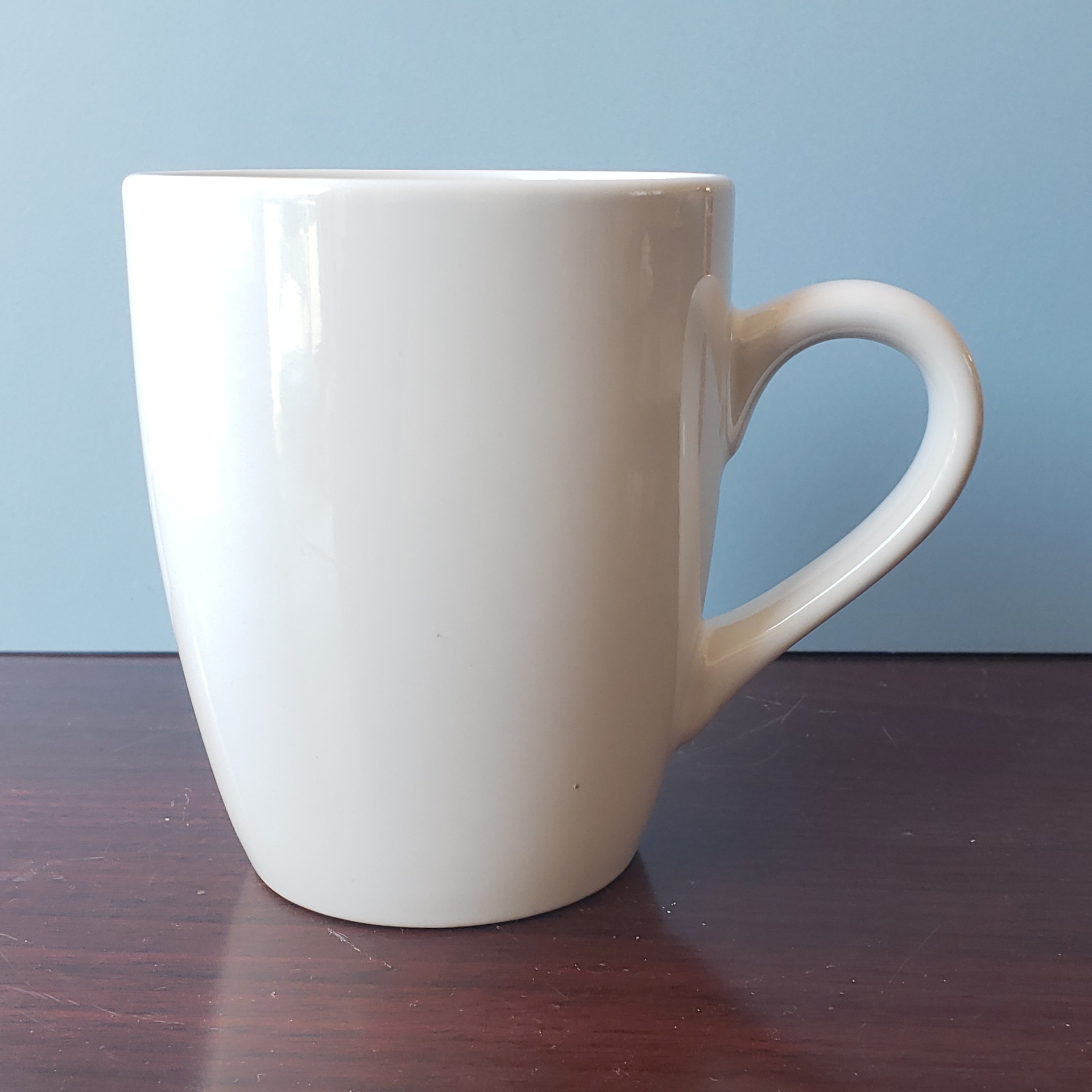 Taza de cerámica de color Taza internacional transfronteriza Patrón de marca personalizada Taza cambiante de color Logotipo personalizado Taza recta 11oz taza