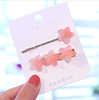 Rainbow Japanese brand hairgrip, crab pin, hair accessory, bangs, hairpins, gradient