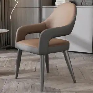 뒷면은 회색, 앞면은 갈색#고양이 긁힘 방지 가죽#1.2 다리 두께