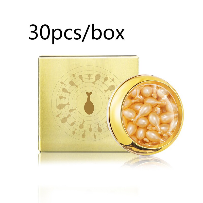 Cross-Border 30 Capsules of Retinol Capsule Essence Facial Moisturizing and Moisturizing Second-Disposable Essence Liquid in Stock