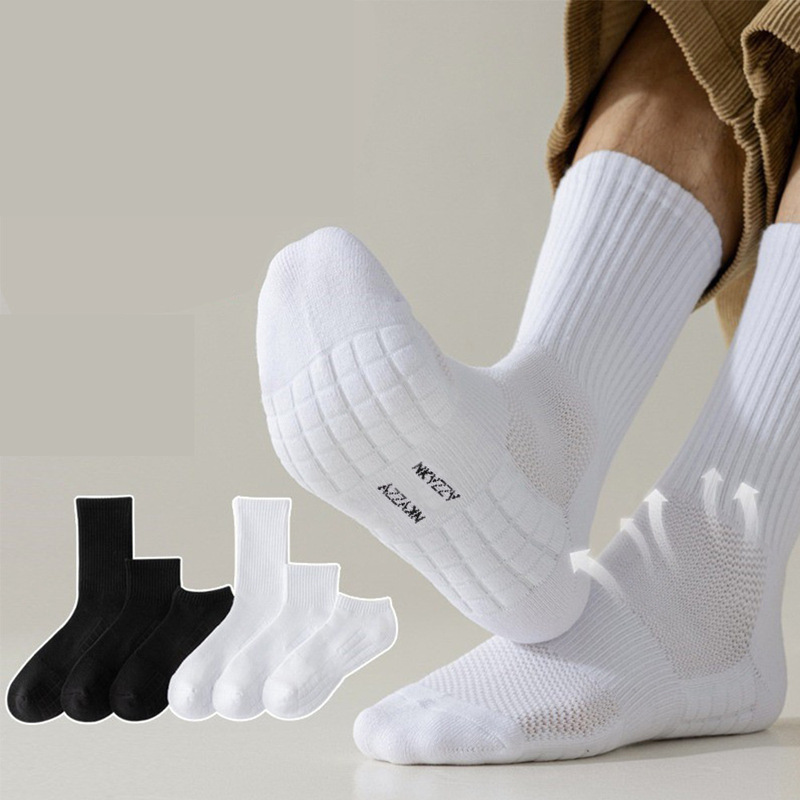 TikTok Hot Cross-border Hot Sports Socks Thickened Towel Bottom Massage Socks Basketball Socks Breathable Tennis Socks Yoga Socks TikTok Hot Cross-border Hot Sports Socks Thickened Towel Bottom Massage Socks Basketball Socks Breathable Tennis Socks Yoga Socks