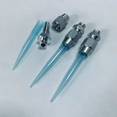 Yapışqan paylayıcı adapterlər Dispensing Valve Round Dispensing - glue-gun-adapter-20-pcspack