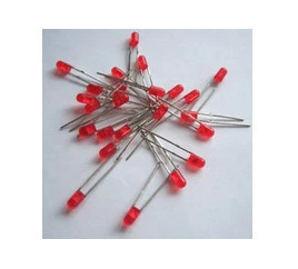 Direct Plug-In Light-Emitting Diode Led 3mm Red Red Short Legs Infinite 1 Pack 1K38 Yuan