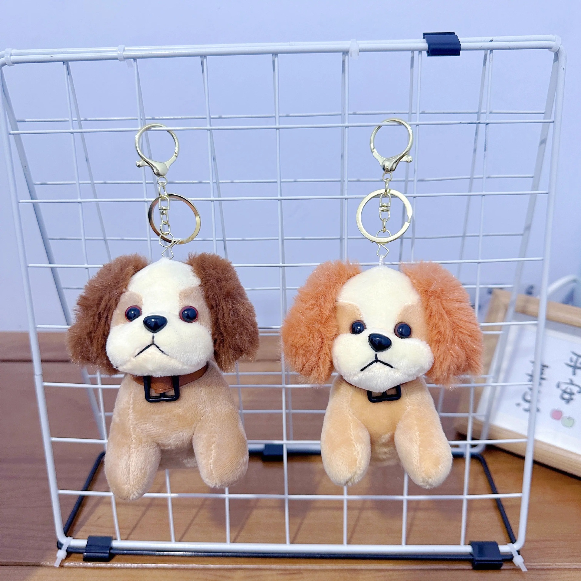 Cuatro pulgadas muñeca de peluche pequeño colgante muñeca llavero muñeca mochila colgante juguete de peluche regalo