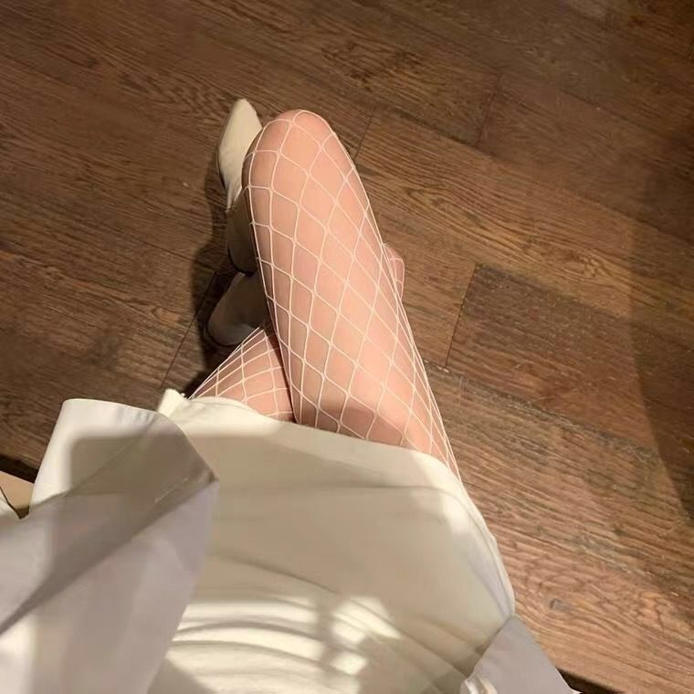 Red de pesca grande blanca