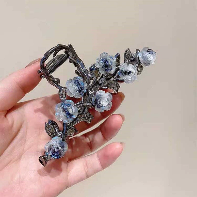 Модный горный чай, crab pin, элегантная подхват для волос, акулa, аксессуар для волос, новая коллекция, стиль легкой роскоши, качественный стиль, яркий запоминающийся стиль