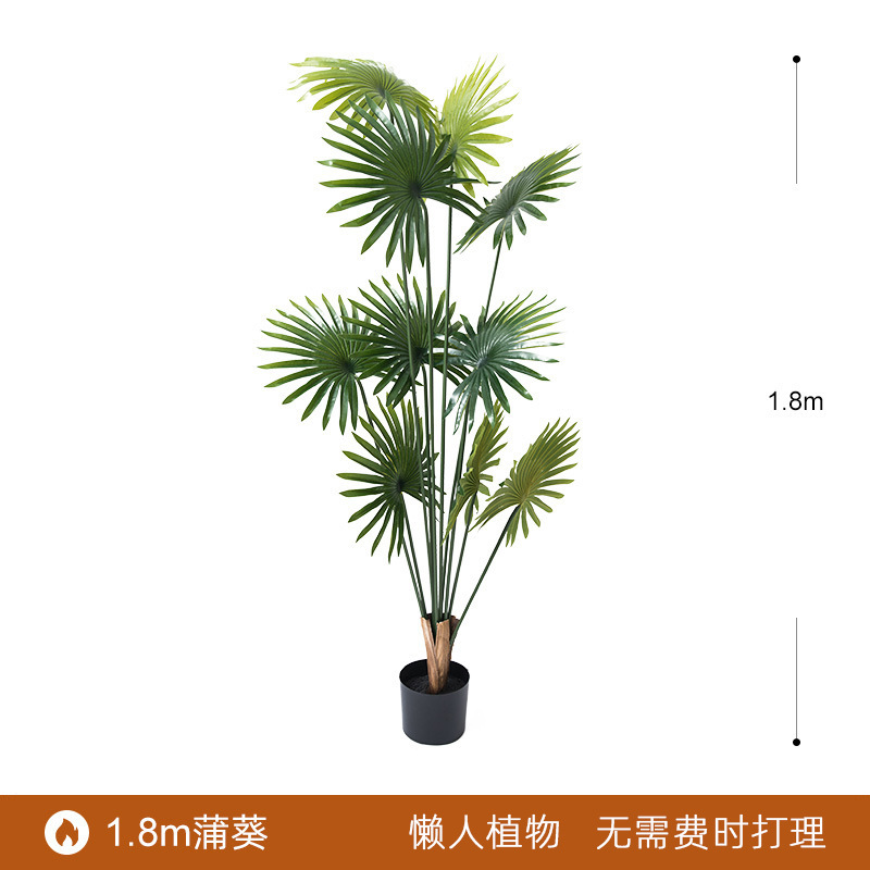 Planta verde artificial bonsai interior gran planta decoración fábrica al por mayor paraíso pájaro plátano decoración paisaje bonsai image 20