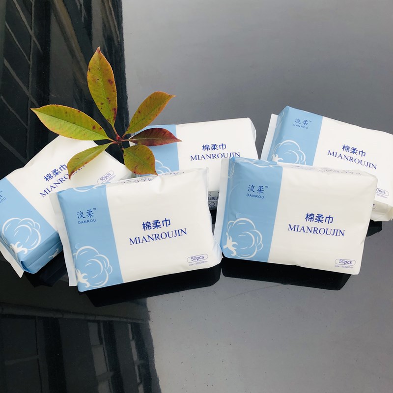 Toalla facial desechable suave ligera toalla facial de algodón puro toalla facial al por mayor toalla engrosada de algodón suave belleza materna e infantil extracción