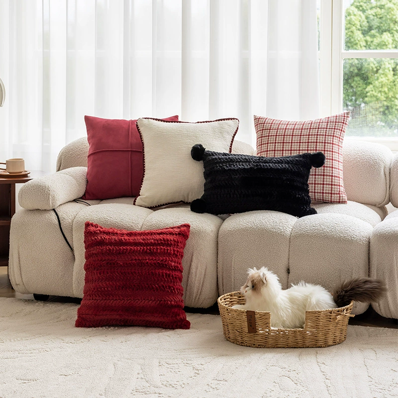 Трансграничная современная минималистская ветровая подушка для шенила тысяча птиц диван диван диван гостиная диван спальня небольшой ароматный ветер подушка