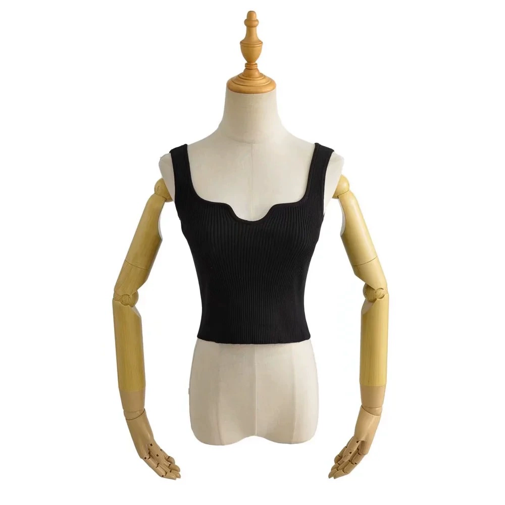 (Cross-border trading), knitted vest, summer tank top, European style, backless, slim fit