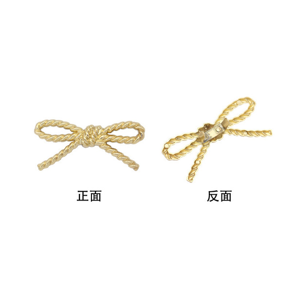 bag accessory with bow