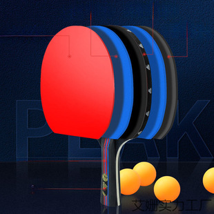 Table Tennis Racket Double Racket for Beginners, Children, Adults, Star Professional Training Competition, Horizontal Racket and Vertical Racket