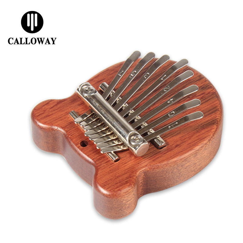 Mini pulgar piano 8 tono kalinba piano mini Kalimba Cristal kalinba piano dedo piano fábrica entrega