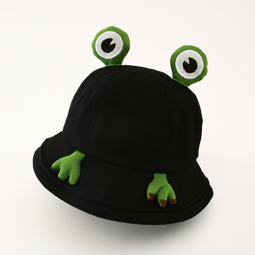 Summer and Autumn New Baby Fisherman Hat Cartoon Super Cute Unisex Children Thin Breathable Bucket Hat Children Outing Sun Hat