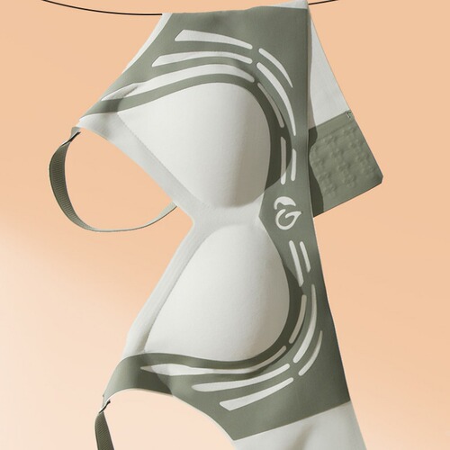 Cross-border foreign trade soft support bras for women with small breasts, push-up, anti-sagging, running shockproof sports fixed cups