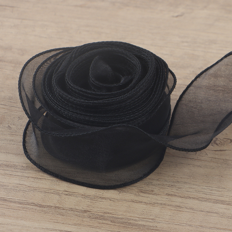 검정색 [사이즈 10] 포켓 테일 리본 1개, sku 사진 참조