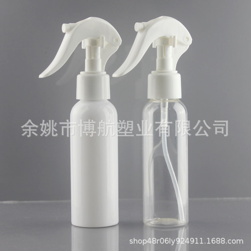 100ml塑料瓶浇花瓶手扣式细雾塑料喷瓶清洁剂瓶PET化妆品瓶分装瓶