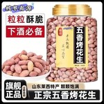 代发罐装五香烤花生正宗山东五香烤花生官方蒜香新疆特产新货下酒