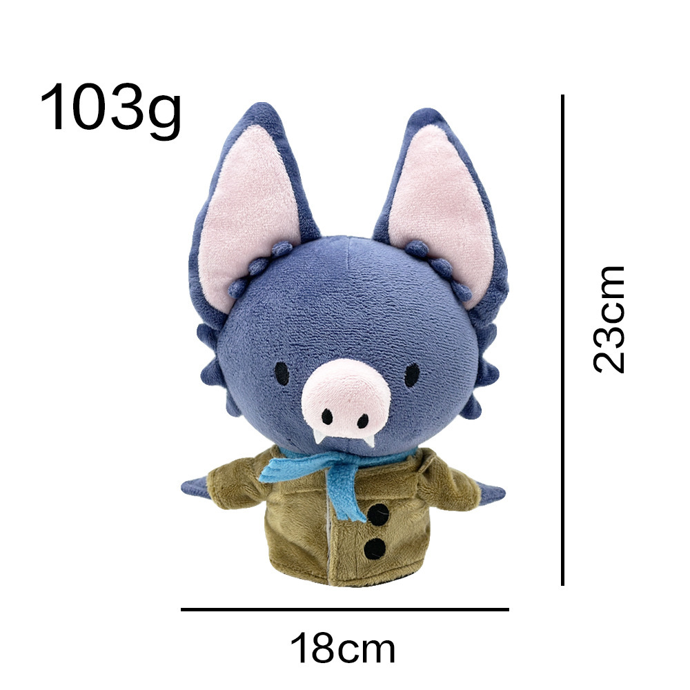 跨境新款Batrick the Bat Plush 蝙蝠猪毛绒玩具玩偶公仔