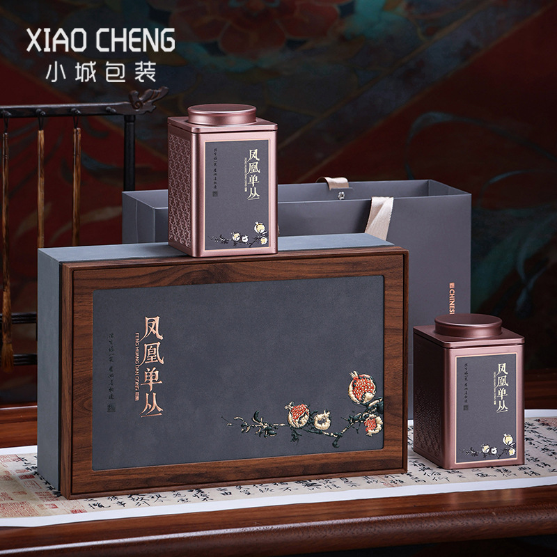 凤凰单丛茶包装盒空礼盒半斤一斤装高档蜜兰香单丛茶叶罐礼盒空盒