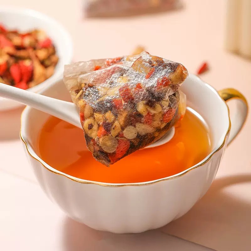 Shuang Shen Ling Zhi Huang Qi Tea Triangle Tea Bags Astragalus Reishi Codonopsis Blend 80g Hot Brew specifications