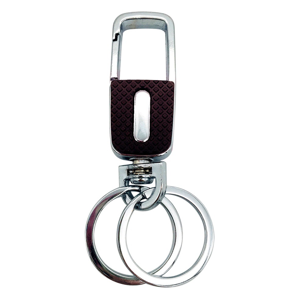 Metal car keychain business cross-border internet celebrity keychain small gift wholesale