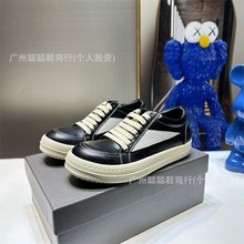 RO新款帆布鞋2025情侣款厚底增高时尚潮鞋百搭休闲板鞋男女同款