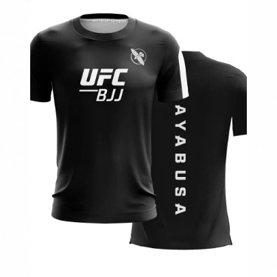 Ufc Bjj Clothing 2025 Summer Brazilian Jiu-Jitsu Jersey Men's Submission Grappling 3D Printed T-Shirt Casual Top