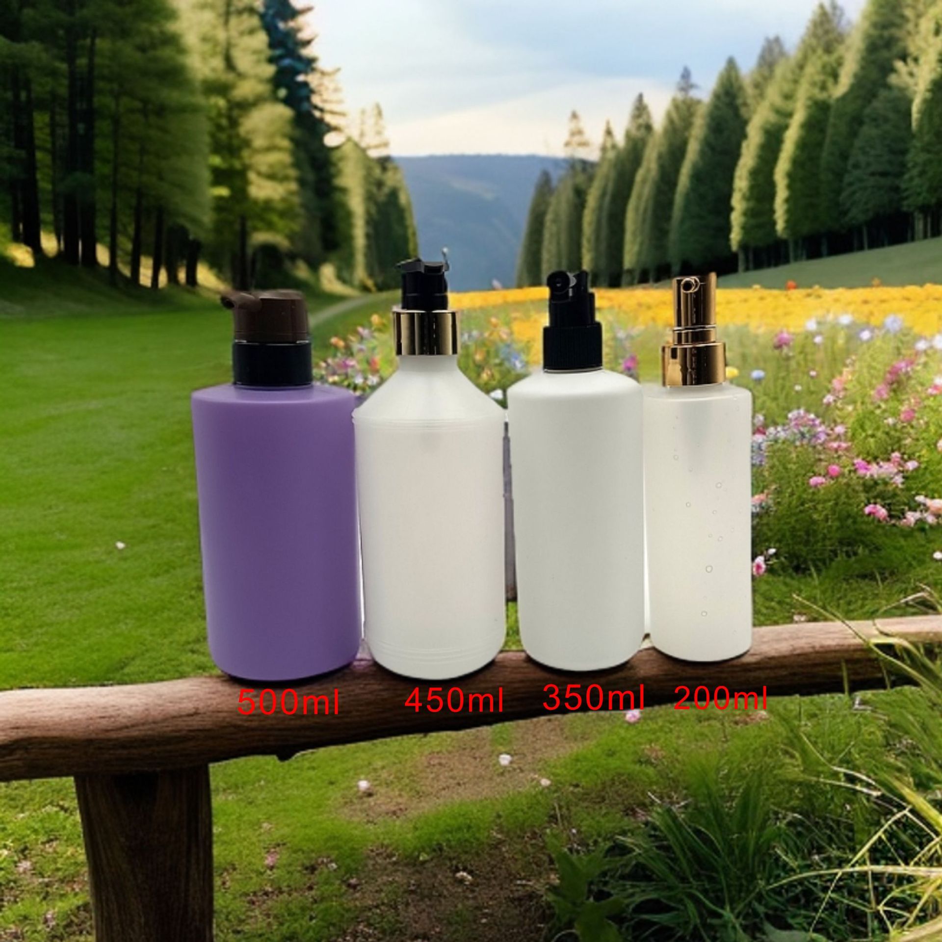 源头工厂500ml磨砂pe瓶纯露分装瓶乳液瓶洗衣液沐浴露瓶